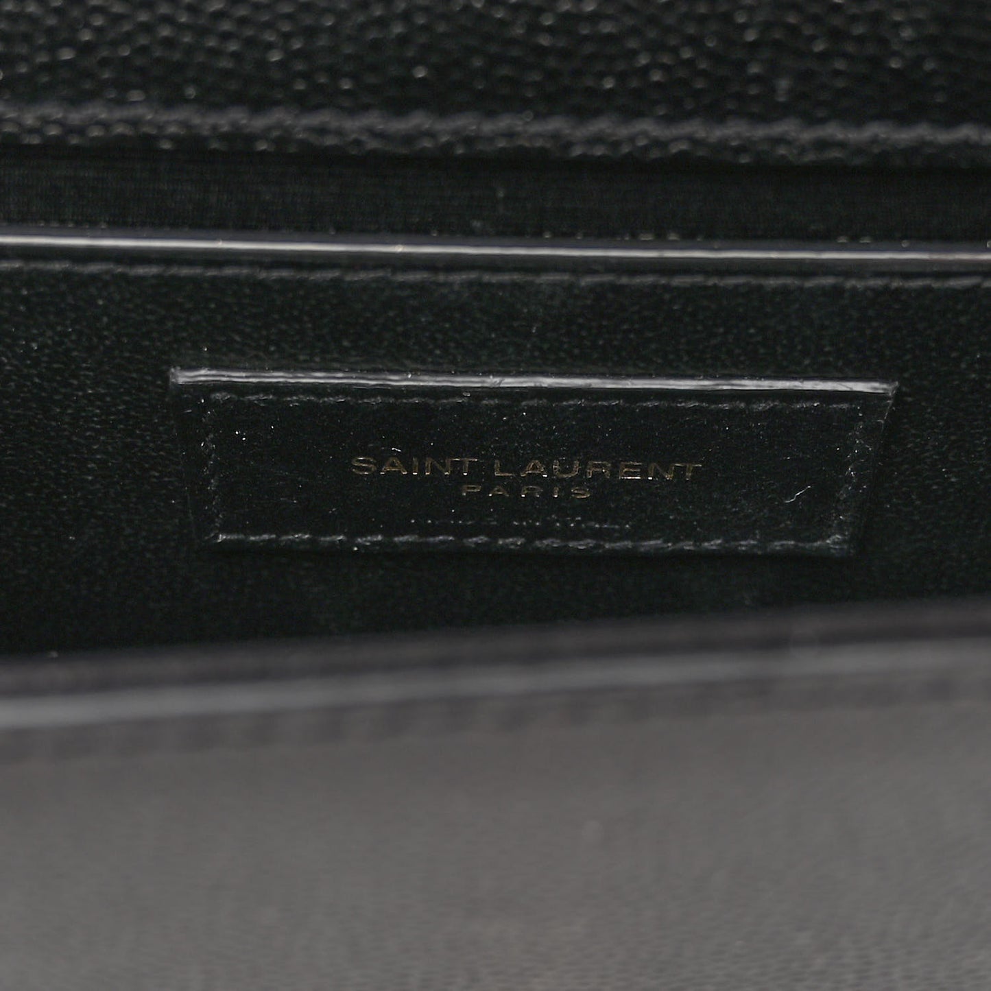 Grain De Poudre Small Monogram Kate Satchel Black
