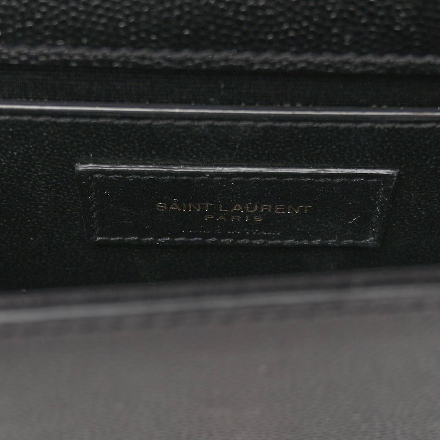 Saint Laurent Grain De Poudre Small Monogram Kate Satchel Black 7 of 13
