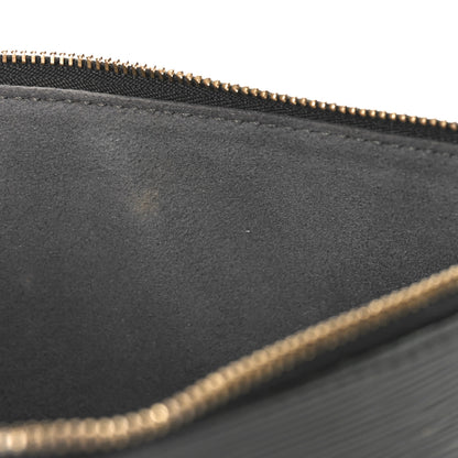 Louis Vuitton Epi Pochette Accessories 24 Black 9 of 9