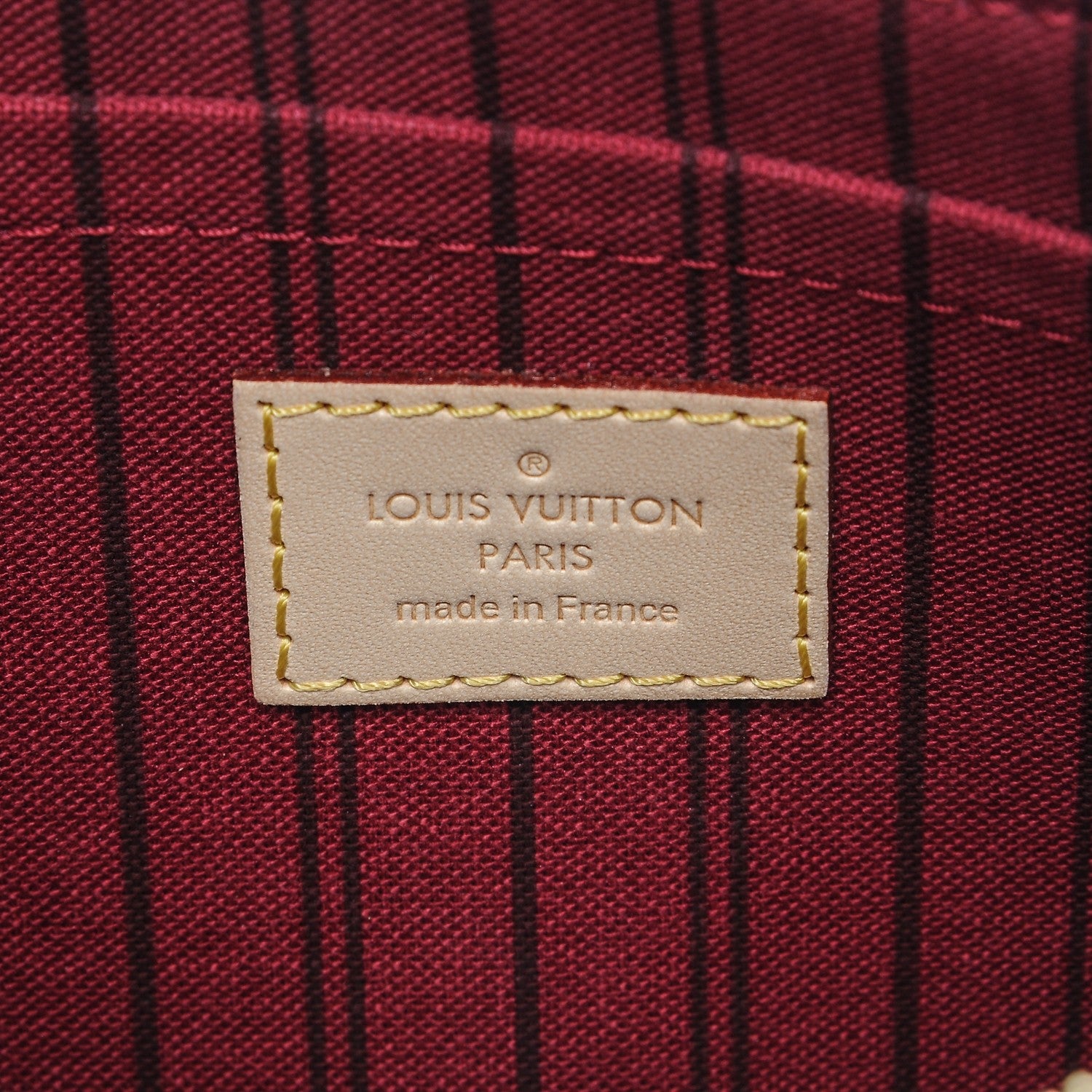 Louis Vuitton Monogram Neverfull MM GM Pochette Fuchsia 6 of 6