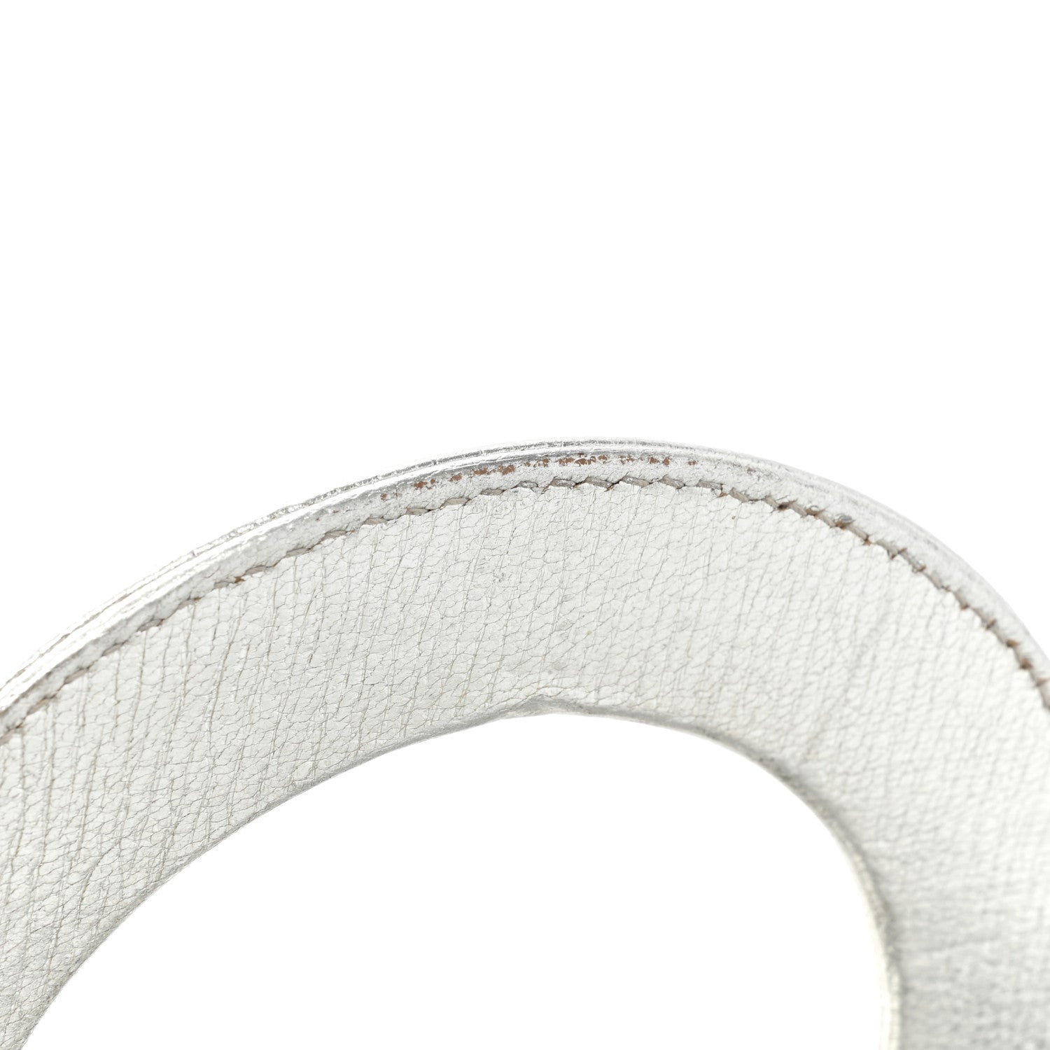 Christian Dior Metallic Grained Calfskin Cannage Small Lucky Badges My Lady Dior Silver 12 of 17