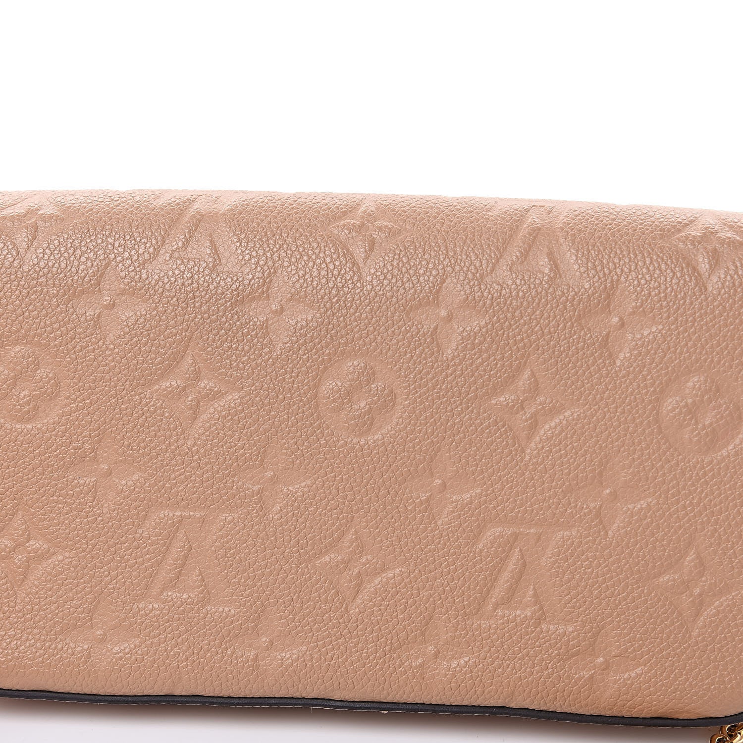 Louis Vuitton Empreinte Pochette Felicie Chain Wallet Papyrus 12 of 12