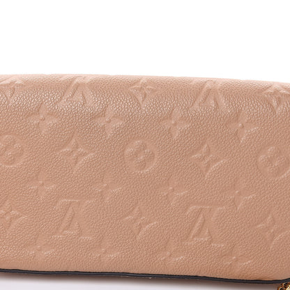 Louis Vuitton Empreinte Pochette Felicie Chain Wallet Papyrus 12 of 12