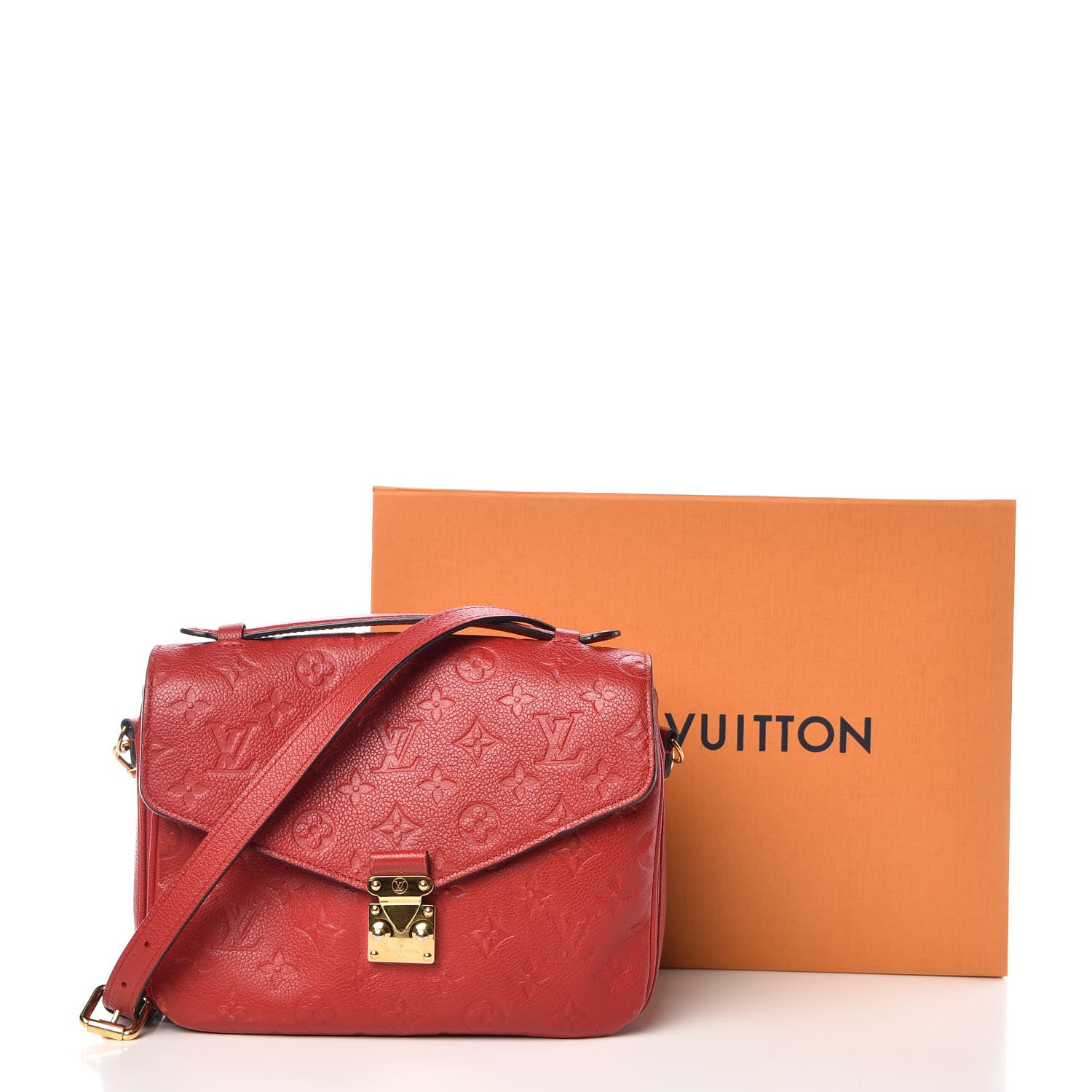 Louis Vuitton Empreinte Pochette Metis Cherry 12 of 12