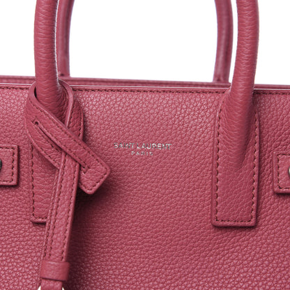 Saint Laurent Grained Calfskin Nano Sac De Jour Souple Mystic Rose 9 of 12