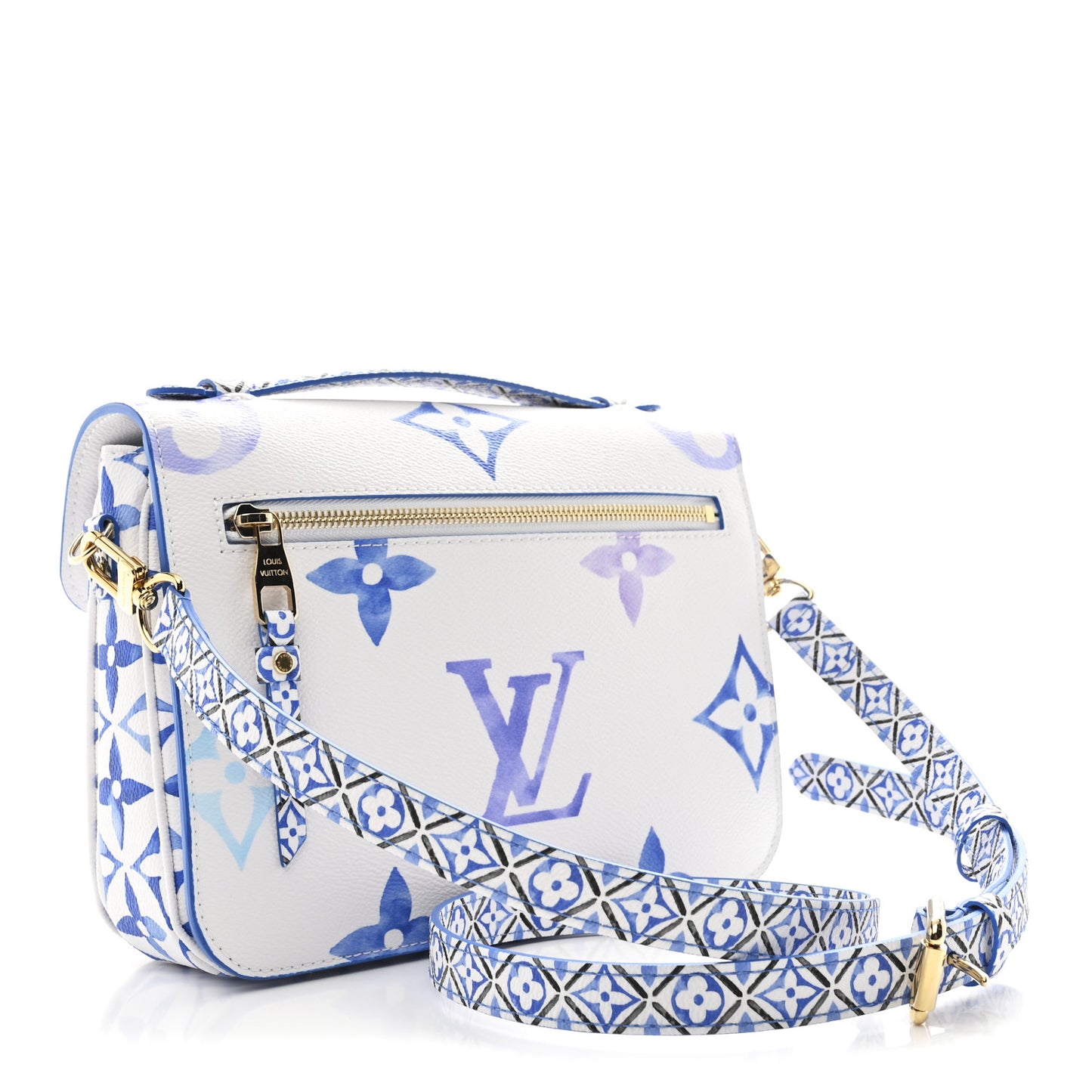 Monogram Giant By The Pool Pochette Metis MM Blue