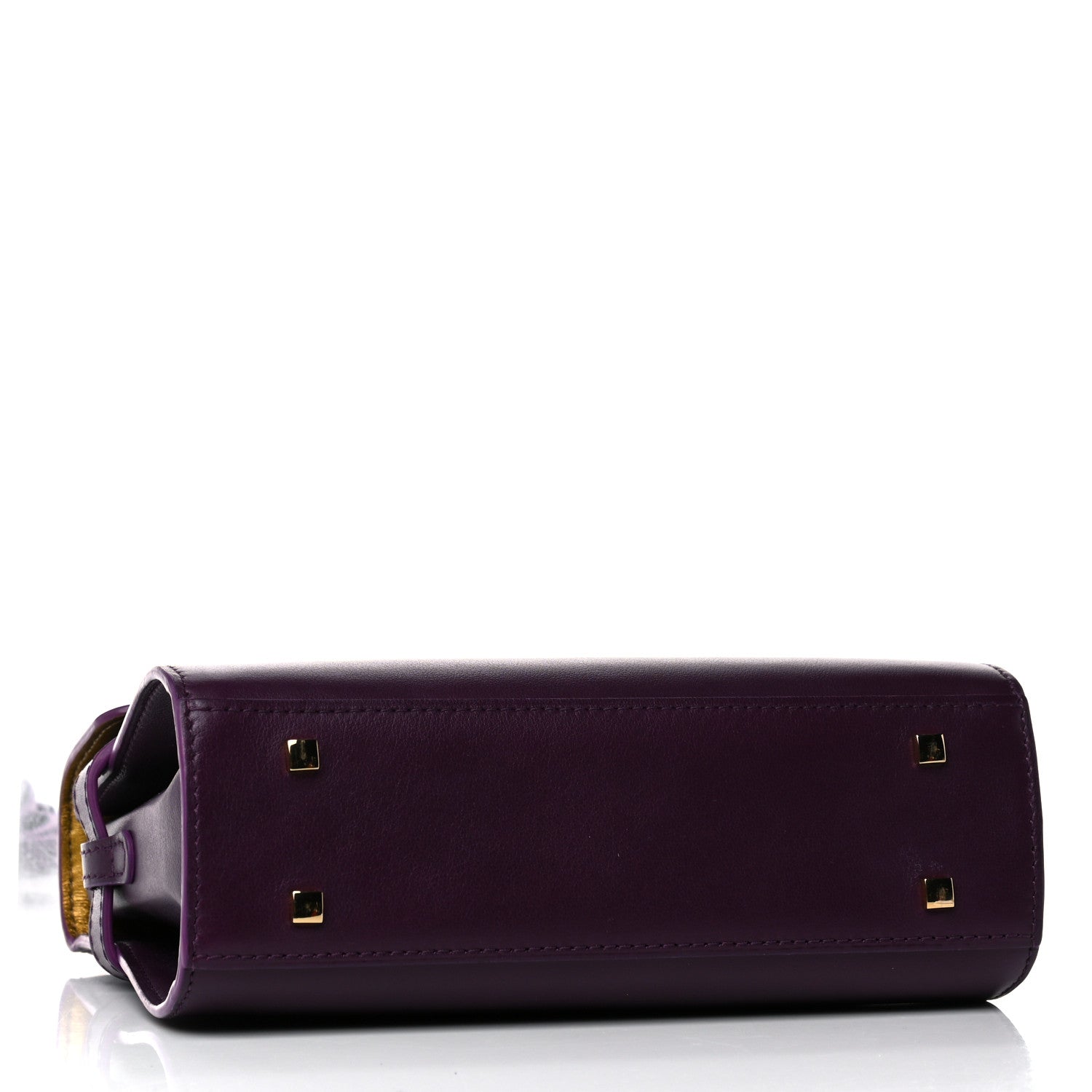 Delvaux Smooth Calfskin Mini Tempete Satchel Prune 5 of 11