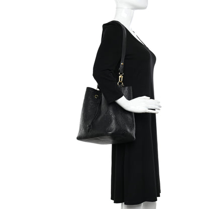 Louis Vuitton Empreinte Neonoe MM Black 2 of 12