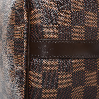 Louis Vuitton Damier Ebene Speedy Bandouliere 25 9 of 10