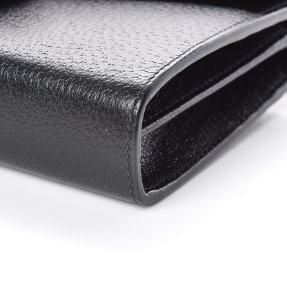Gucci Calfskin Web Mini Dionysus Chain Wallet Black 9 of 10