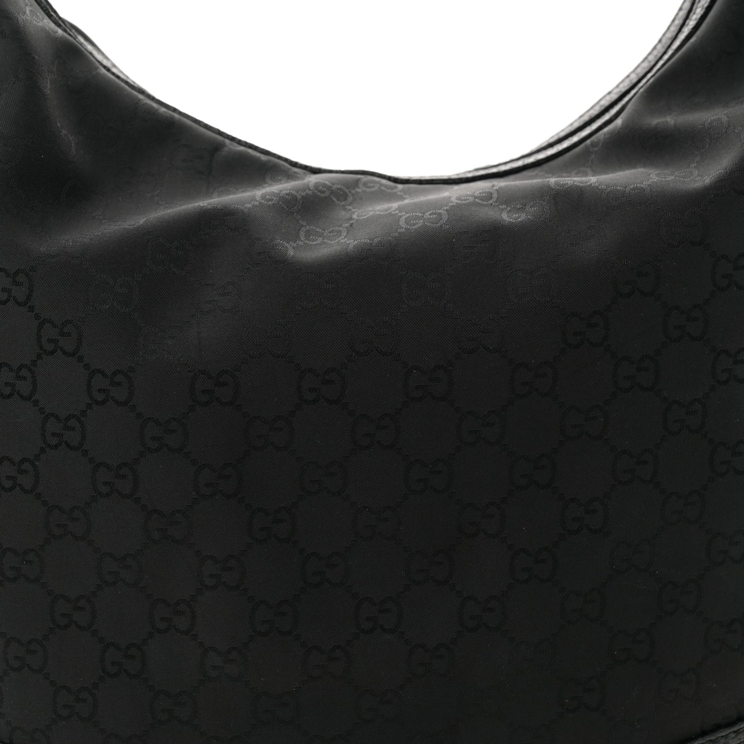 Nylon Monogram Large Princy Hobo Black