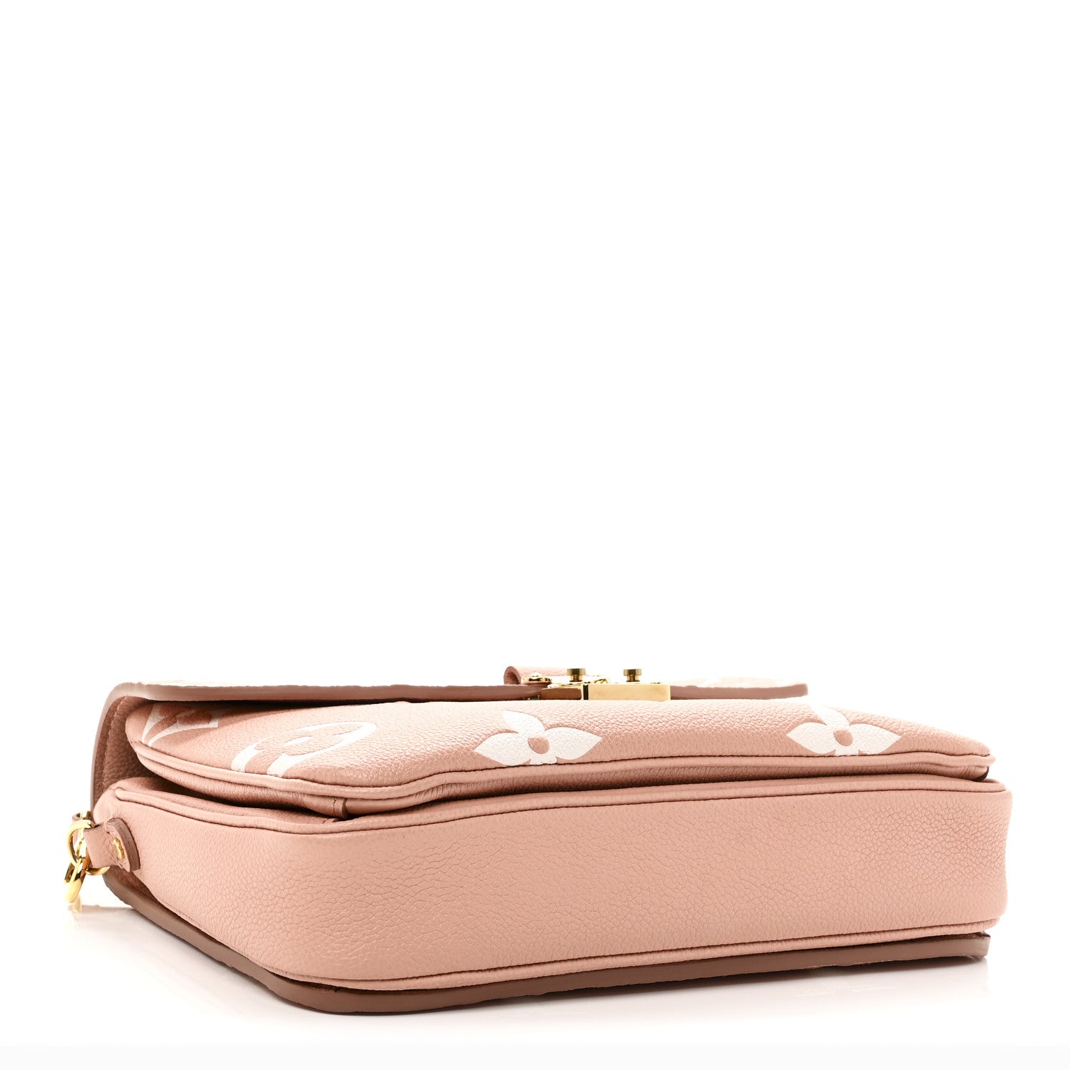 Louis Vuitton Empreinte Monogram Giant Pochette Metis Rose Trianon Cream 4 of 9