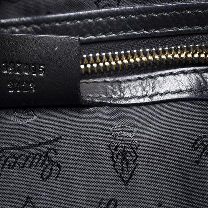 Gucci Patent Large Hysteria Clutch Black 8 of 10