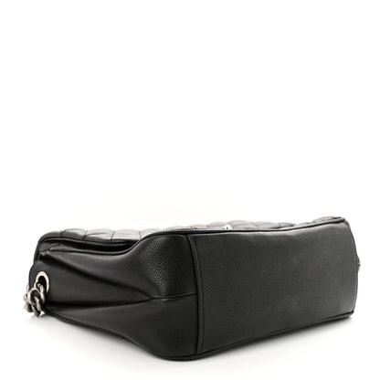 Chanel Caviar Quilted Medium Rock In Rome Single Flap Black 4 of 12