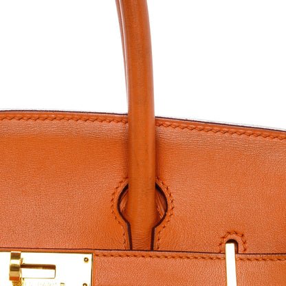 Hermes Swift Birkin 30 Orange 32 of 34