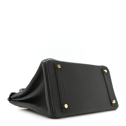 Hermes Togo BIRKIN 30 Black 3 of 10
