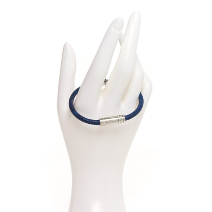 Louis Vuitton Taigarama Split Bracelet Blue 2 of 4