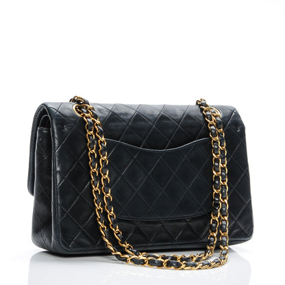 Chanel Lambskin Quilted Medium Double Flap Black 3 of 7