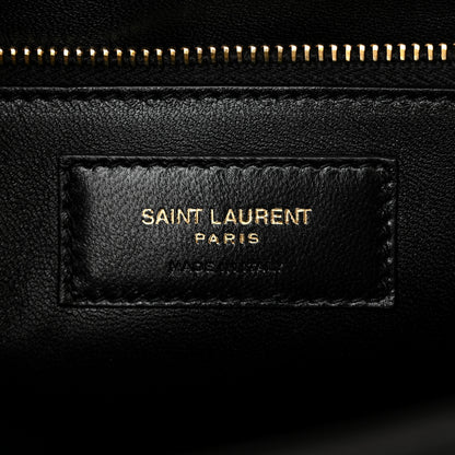 Saint Laurent Smooth Calfskin Le Carre Satchel Black 6 of 10