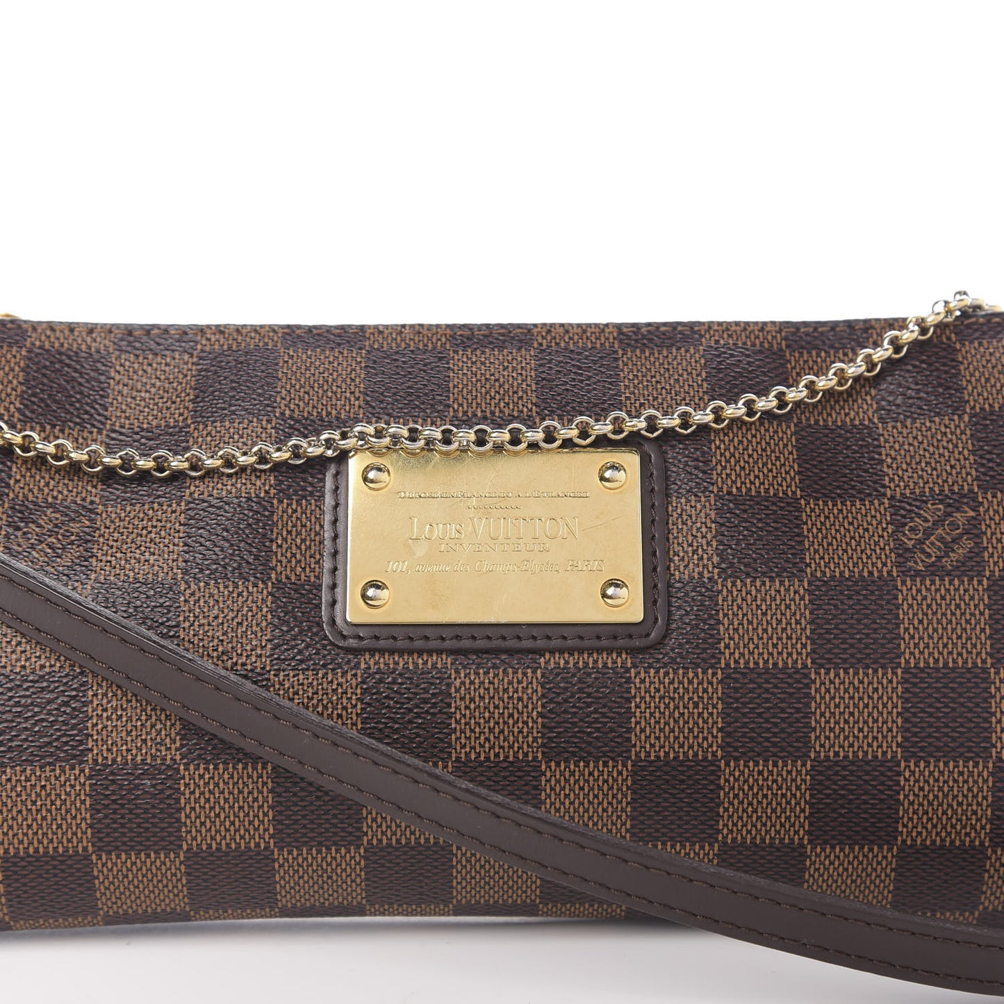Damier Ebene Eva Clutch