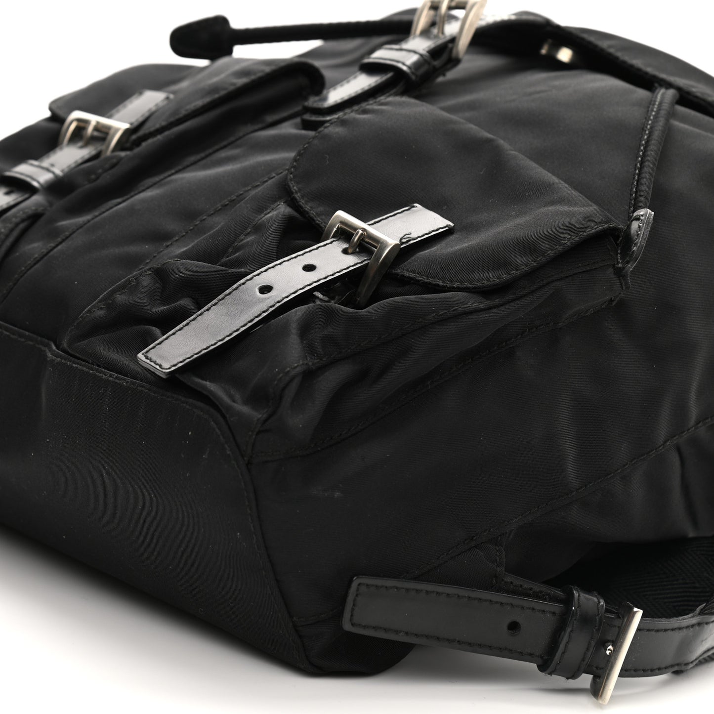 Tessuto Nylon Vela Small Backpack Black
