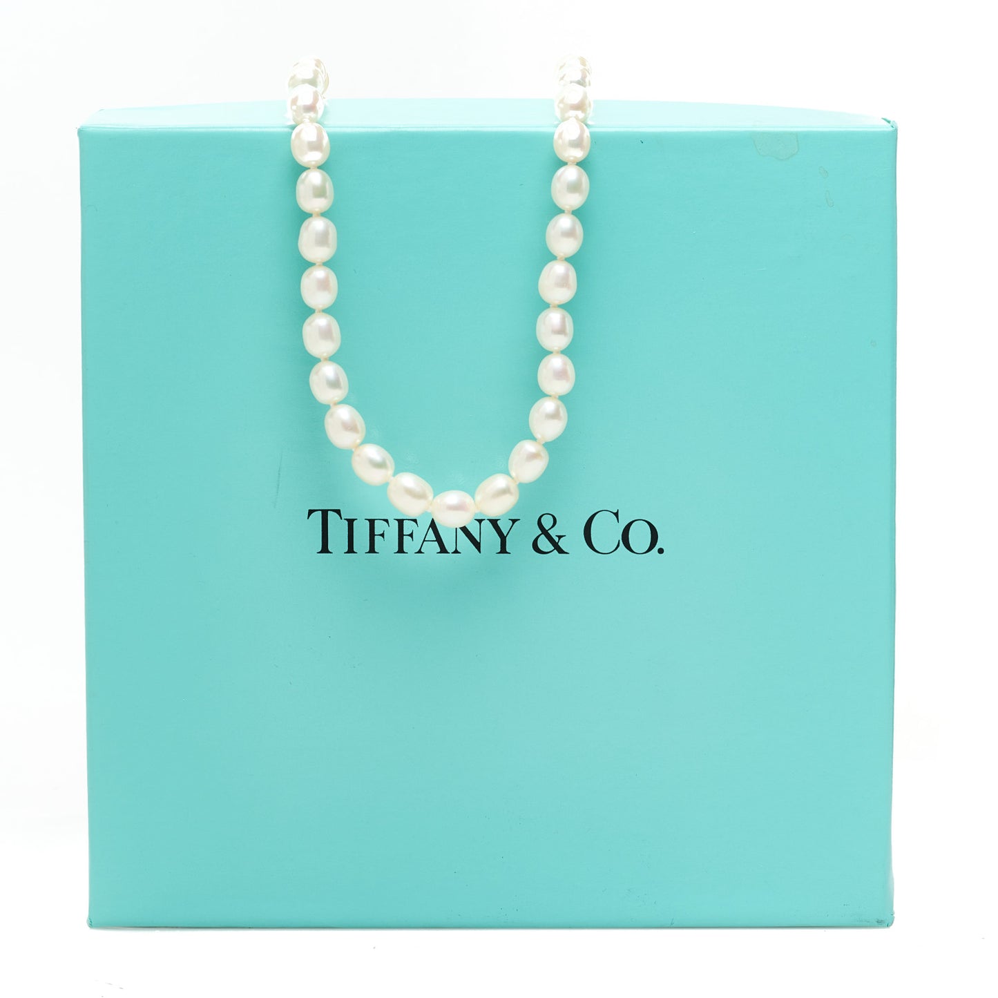 Sterling Silver Freshwater Cultured Pearl 6.5-7mm Strand Necklace