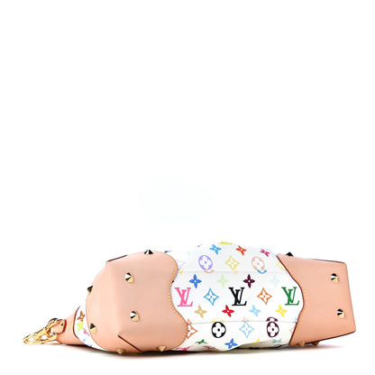 Louis Vuitton Monogram Multicolor Judy MM White 3 of 4