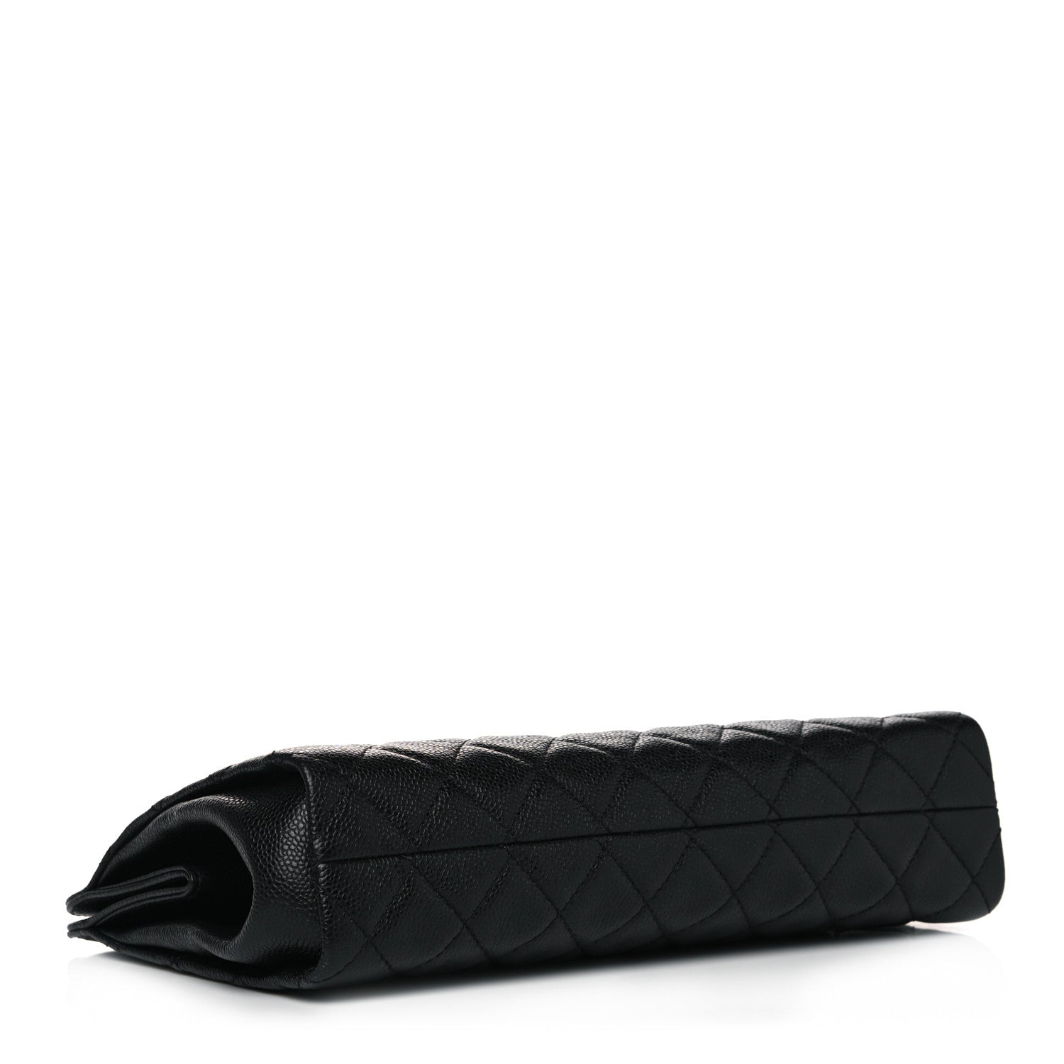 Chanel Caviar Quilted CC Large Clutch Black 4 of 15