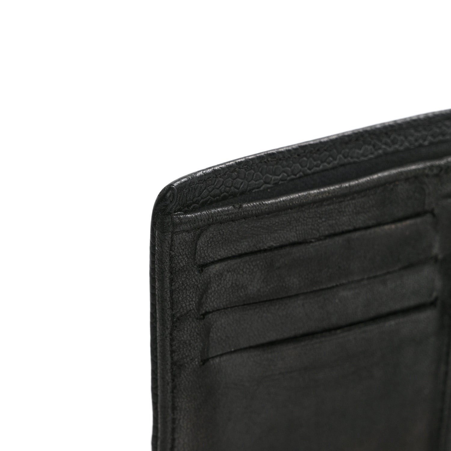 Chanel Caviar Timeless CC Compact French Wallet Black 11 of 15