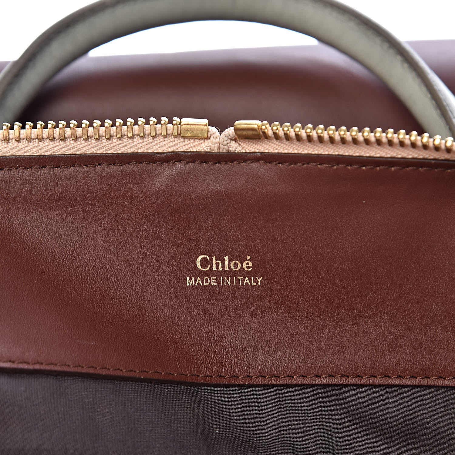 Chloe Smooth Calfskin Large Baylee Tote Yummy Cookie 6 of 11