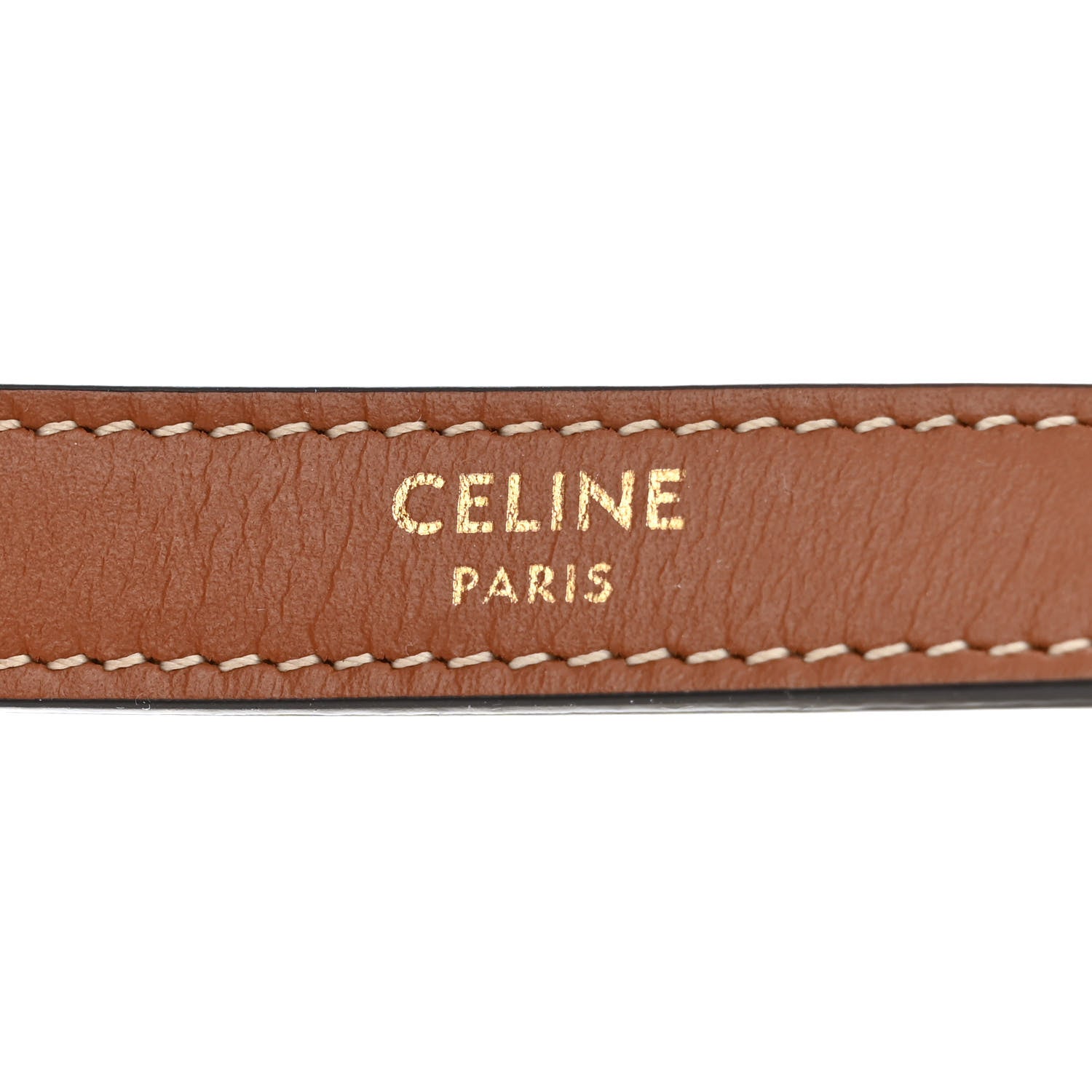 Celine Canvas Calfskin Mini Ava Triomphe Shoulder Bag White 6 of 11