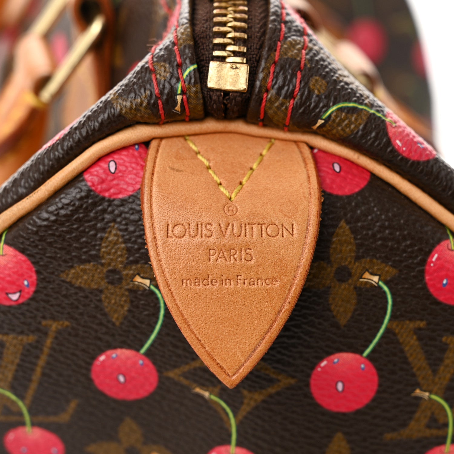 Louis Vuitton Monogram Cerises Speedy 25 6 of 10