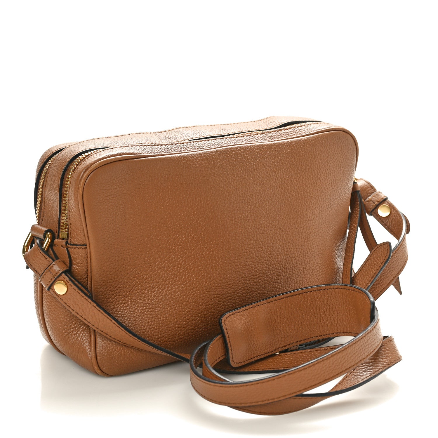 Prada Vitello Phenix Camera Bag Caramel 1593892 – FASHIONPHILE