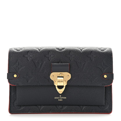 Louis Vuitton Empreinte Vavin Chain Wallet Marine Rouge 1 of 9