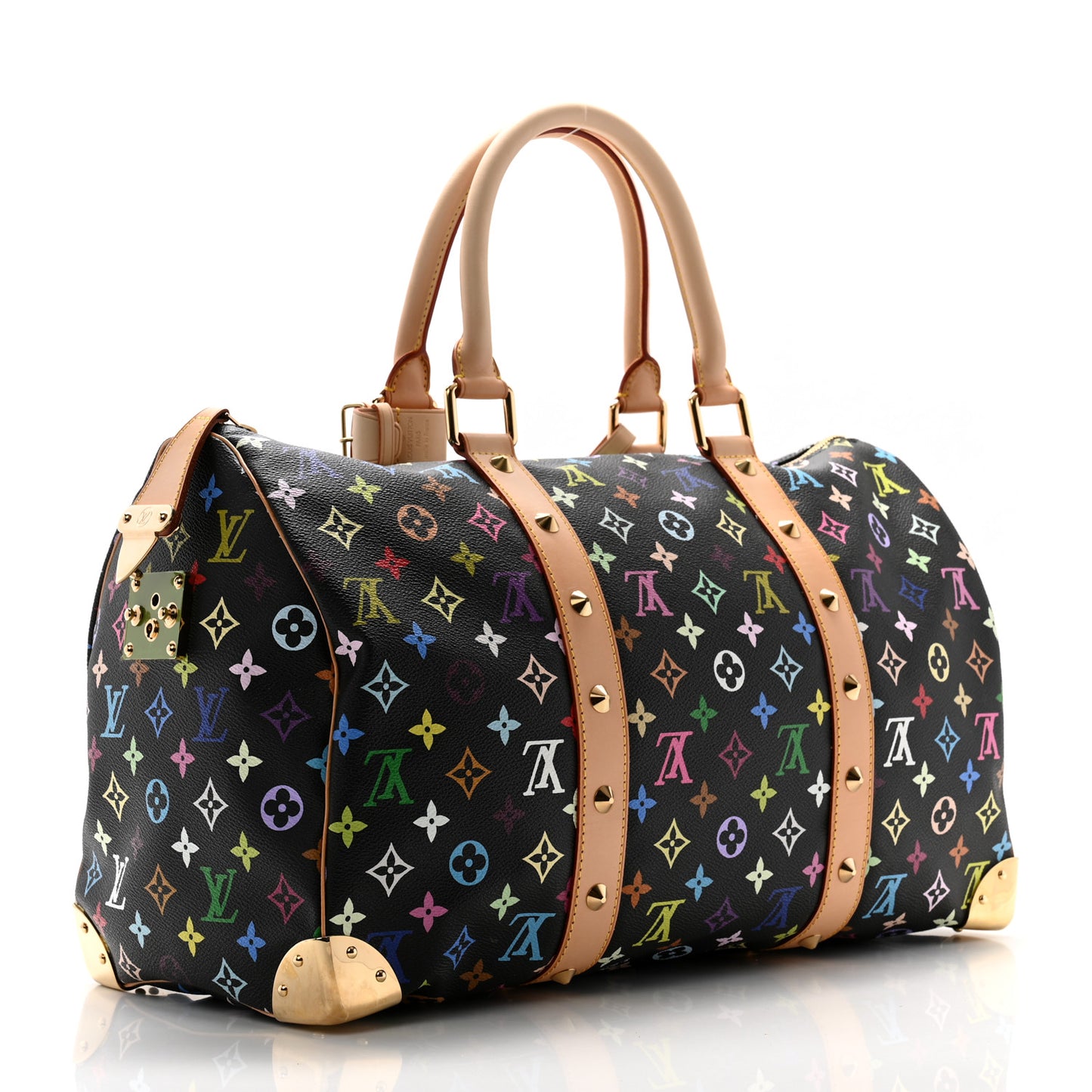 Monogram Multicolor Keepall 45 Black