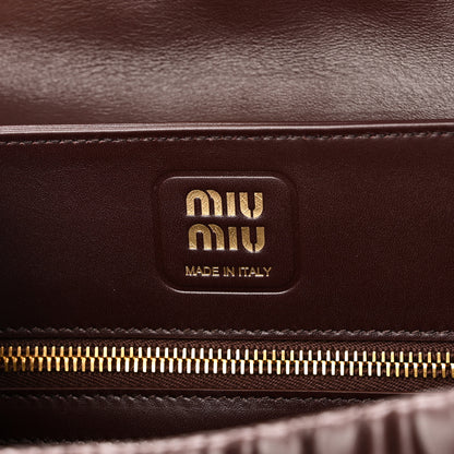 Miu Miu Nappa Matelasse Shoulder Bag Radica 6 of 9