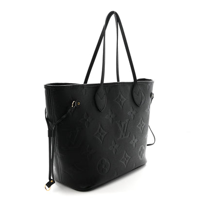 Louis Vuitton Empreinte Monogram Giant Neverfull MM Black 4 of 10