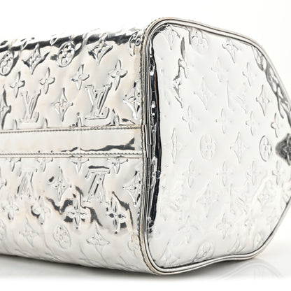 Louis Vuitton Monogram Miroir Speedy 30 Silver 11 of 16