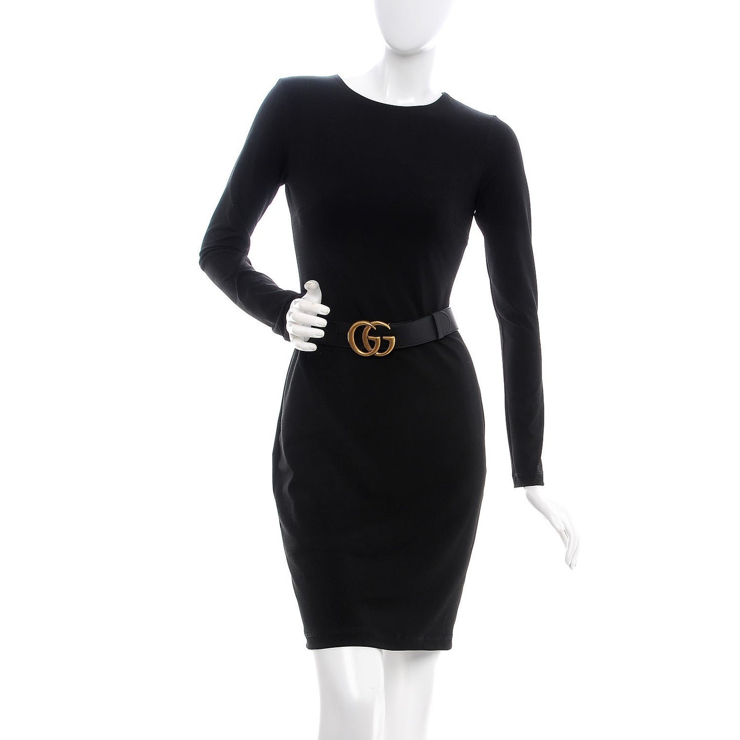 Calfskin Double G 40mm Belt 65 26 Black