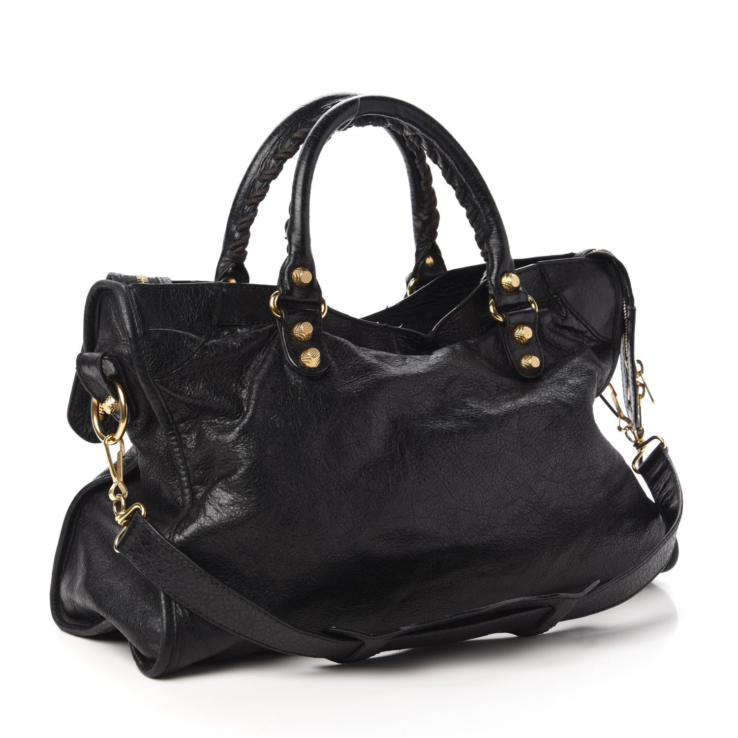 Balenciaga Agneau Giant 12 Gold Hardware City Black 3 of 13