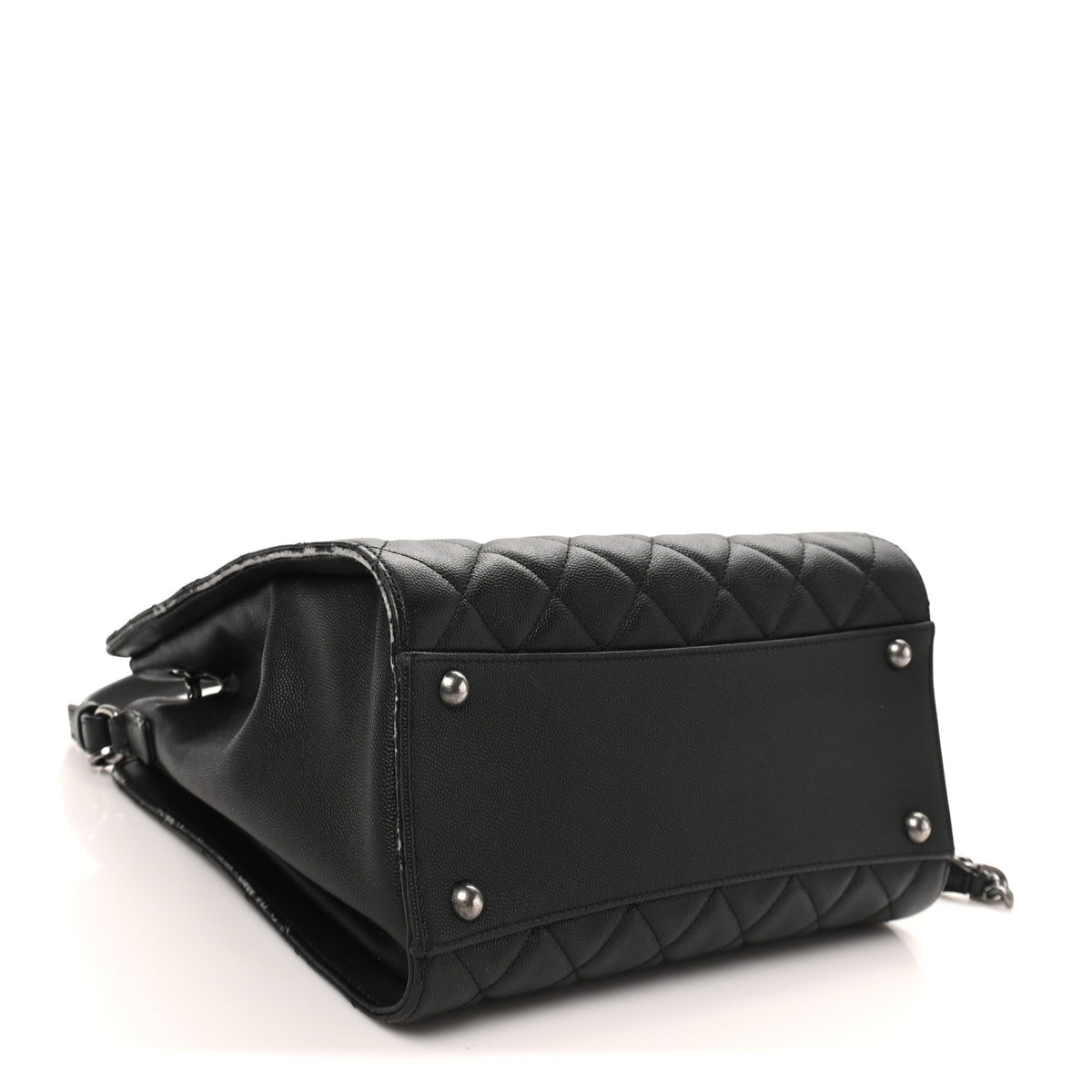 Chanel Caviar Quilted Medium CC Bucket Bag Black 3 of 11