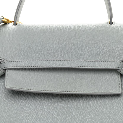 Celine Grained Calfskin Mini Belt Bag Cloud 7 of 16