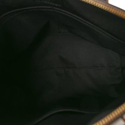 Louis Vuitton Damier Ebene Odeon Tote MM Black 5 of 9