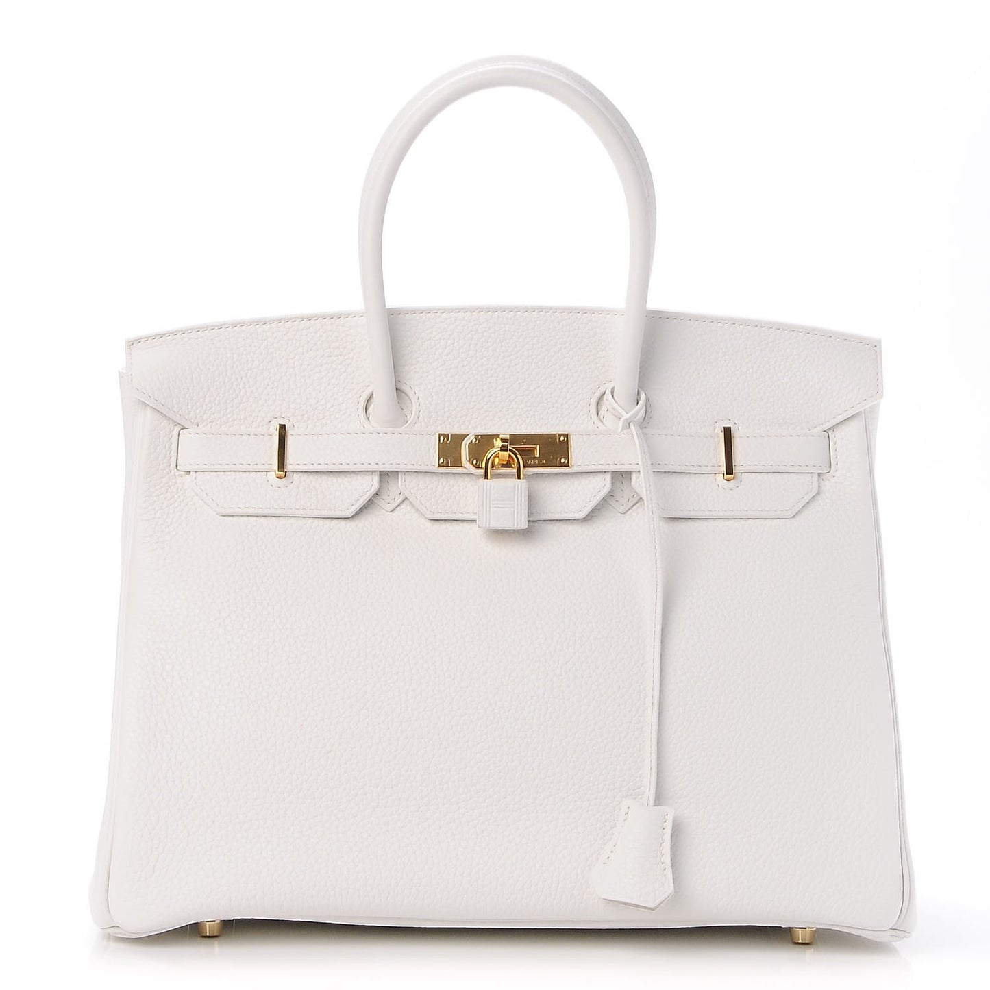 Taurillon Clemence Birkin 35 White