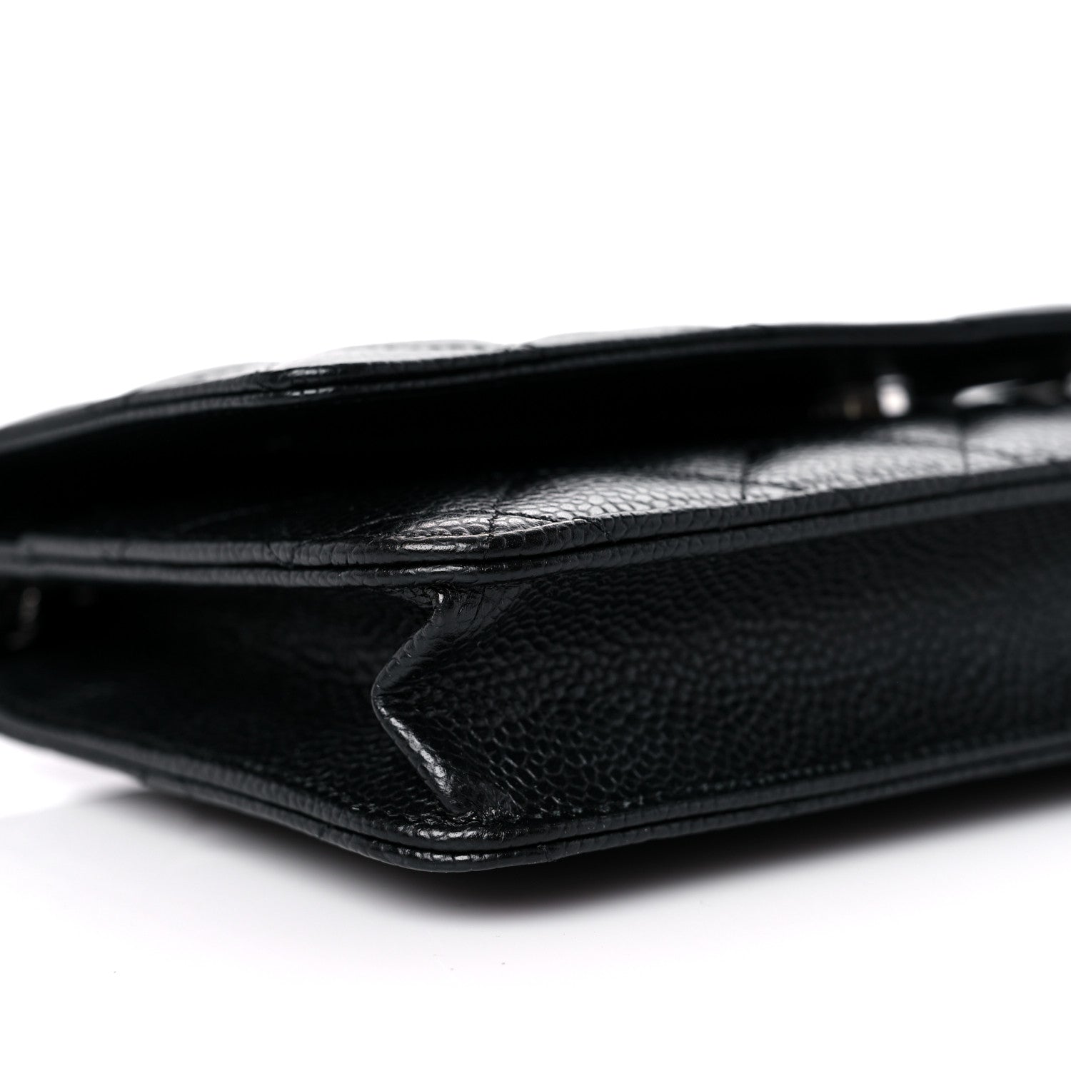 Chanel Caviar Quilted Wallet On Chain WOC Black 9 of 11