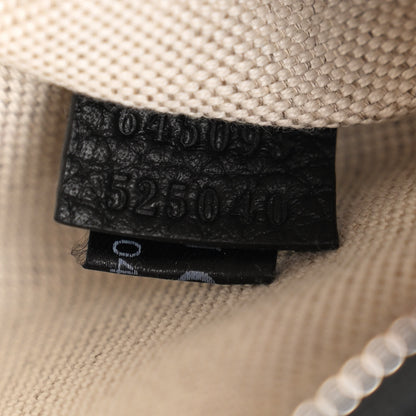 Gucci Calfskin GG Tennis Embossed Pocket Belt Bag Black 7 of 12