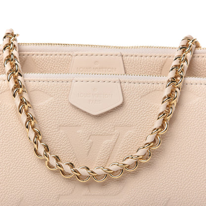 Louis Vuitton Empreinte Monogram Giant Multi Pochette Accessories Cream 10 of 11