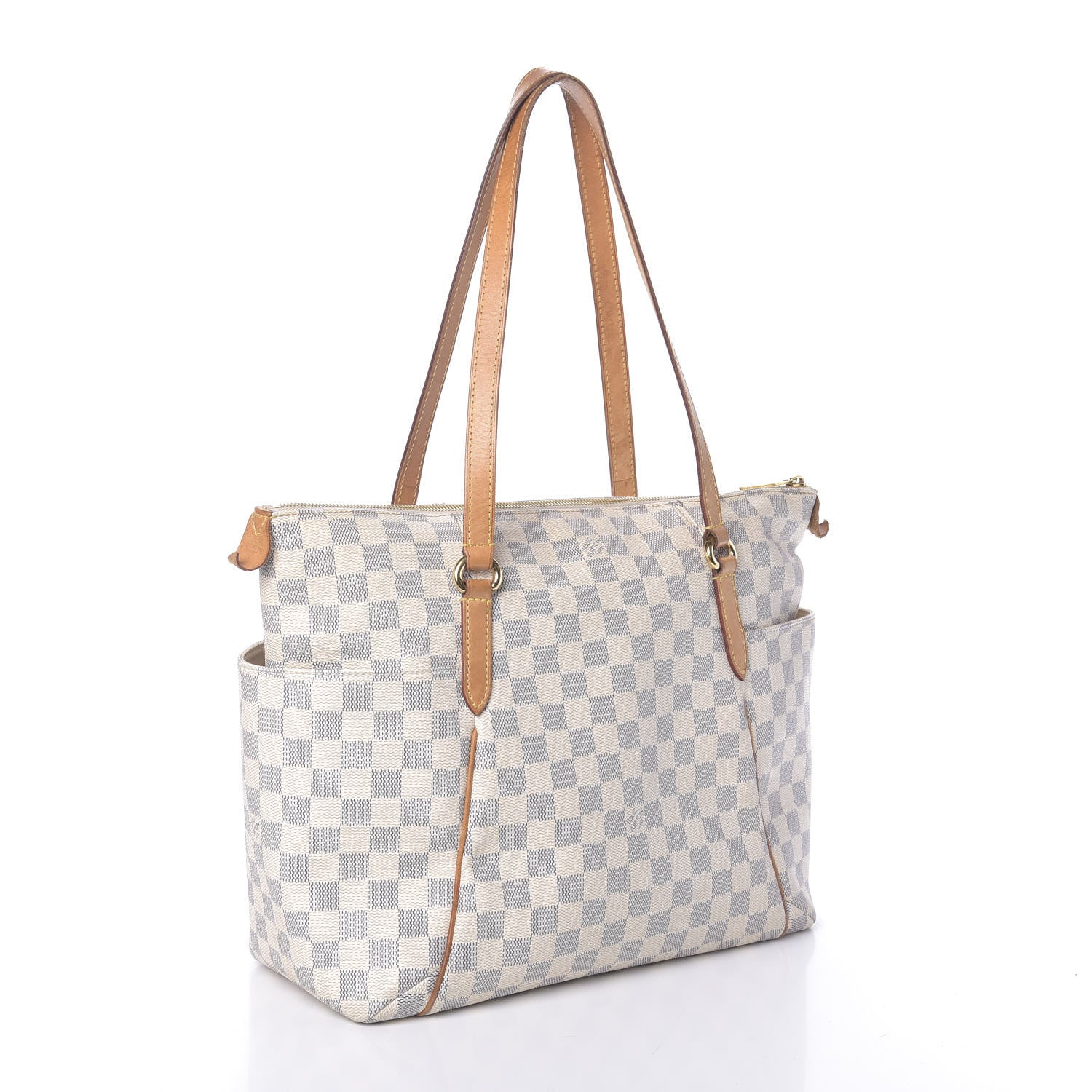 Louis Vuitton Damier Azur Totally MM 3 of 9