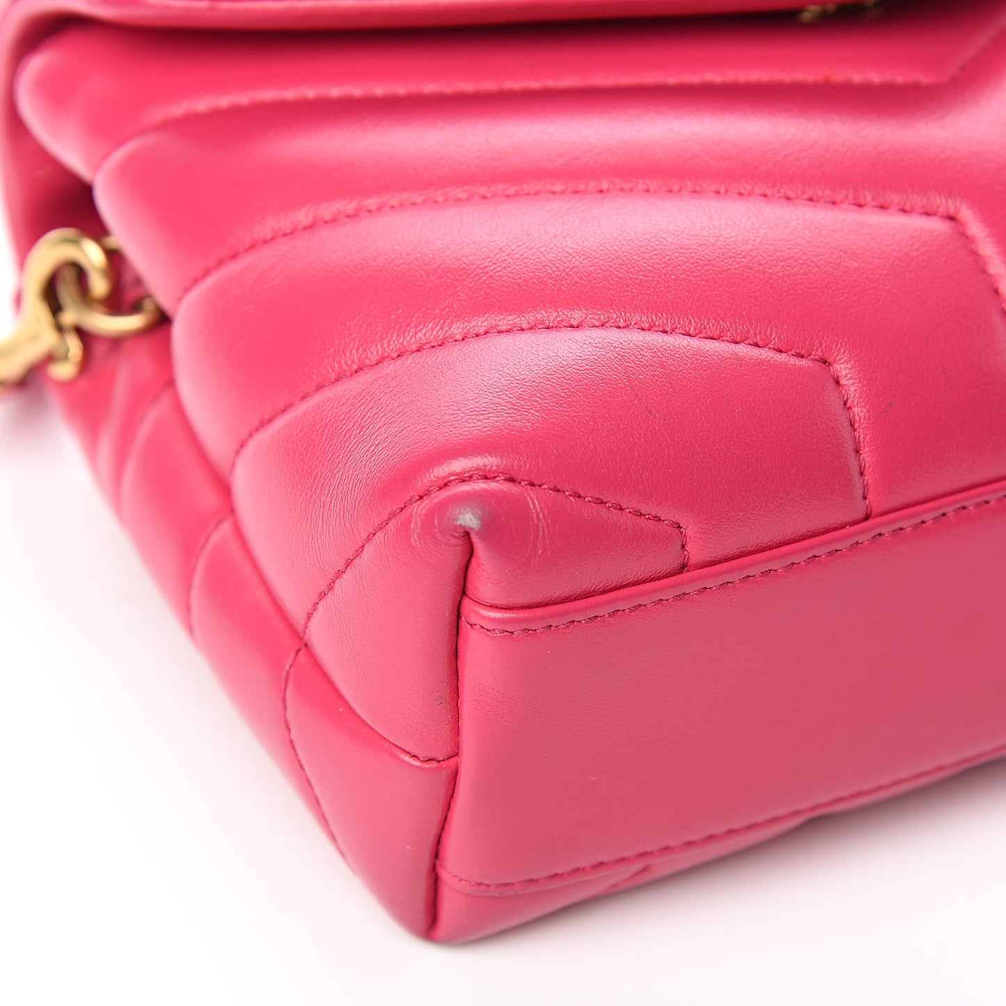 Calfskin Y Quilted Monogram Toy Loulou Crossbody Bag Freesia
