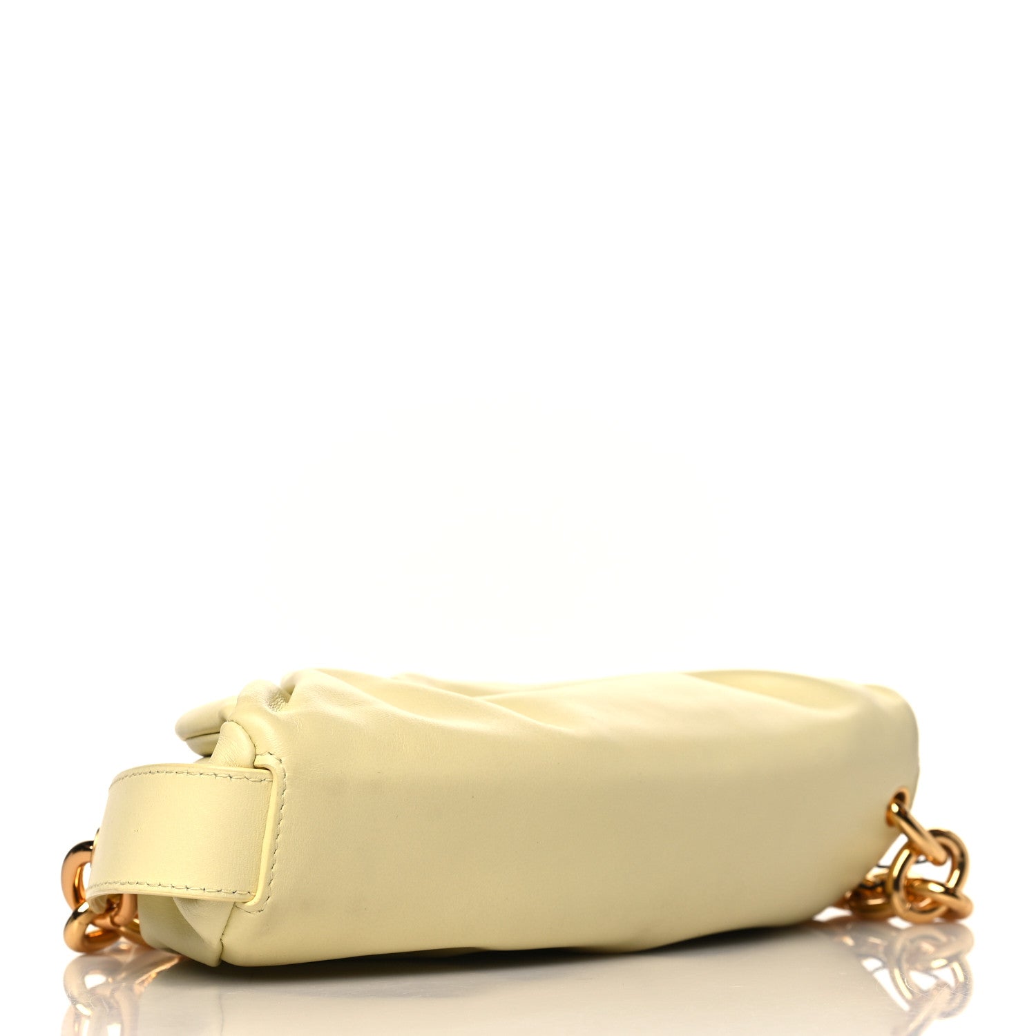 Bottega Veneta Nappa The Belt Chain Pouch Ice Cream 4 of 9